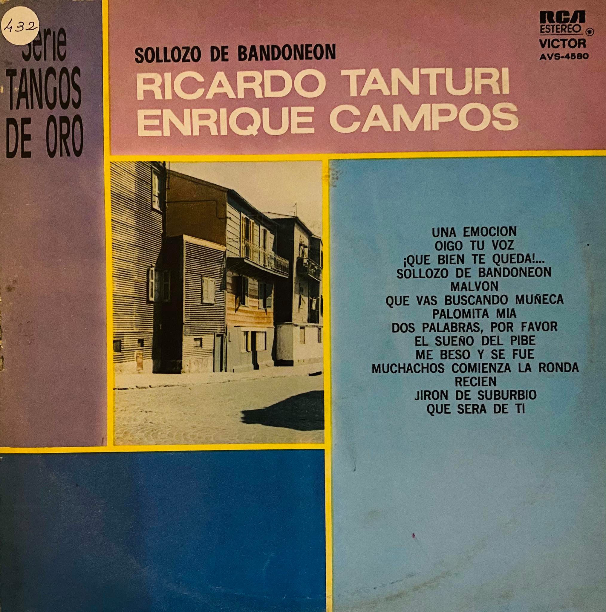 Tanturi ''Sollozo de Bandoneón''Enrique Campos