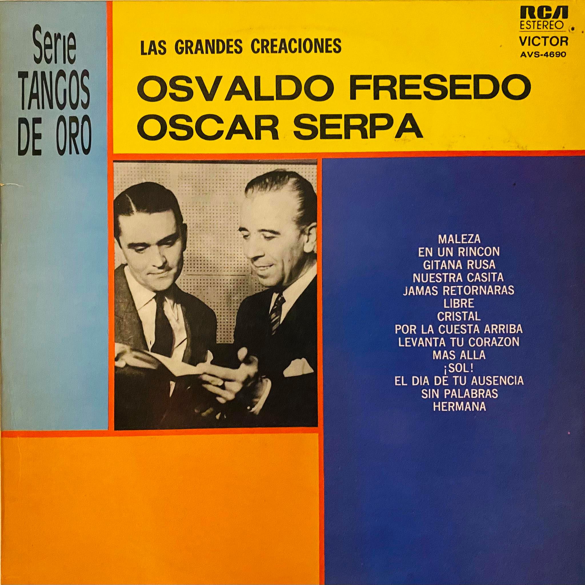 Osvaldo Fresedo Orquesta ''Oscar Serpa''